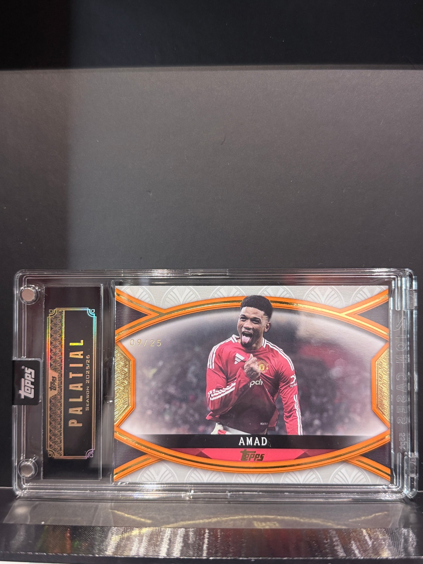 MUFC Topps Palatial Insert AMAD 09/25|曼聯阿默迪亞路球員卡