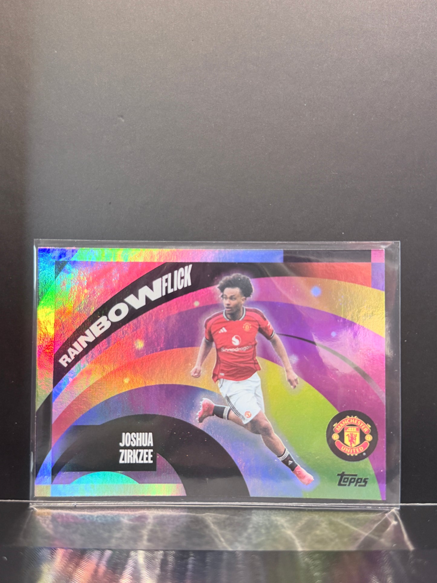 MUFC Topps United Team Set Rainbow ZIRKZEE RF16|曼聯舒克斯球員卡