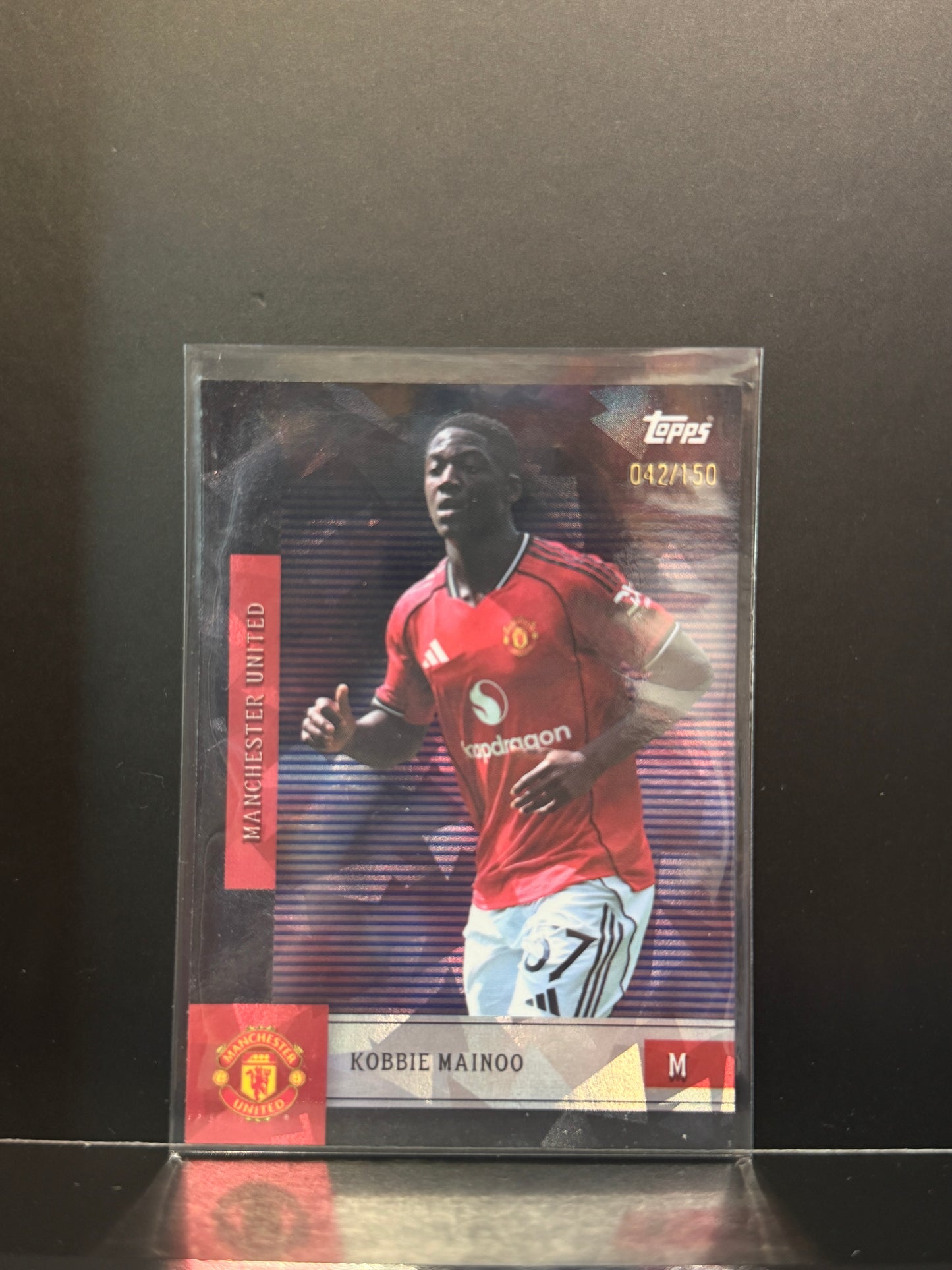 MUFC Topps United Team Set MAINOO 042/150|曼聯明奈球員卡