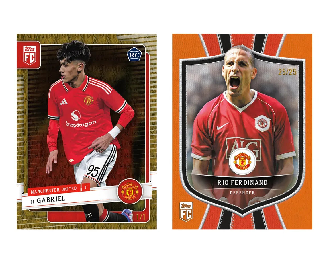 【少量】Topps曼聯26/27 球員卡|Manchester United Topps Collector Tin 26/27 Trading Cards
