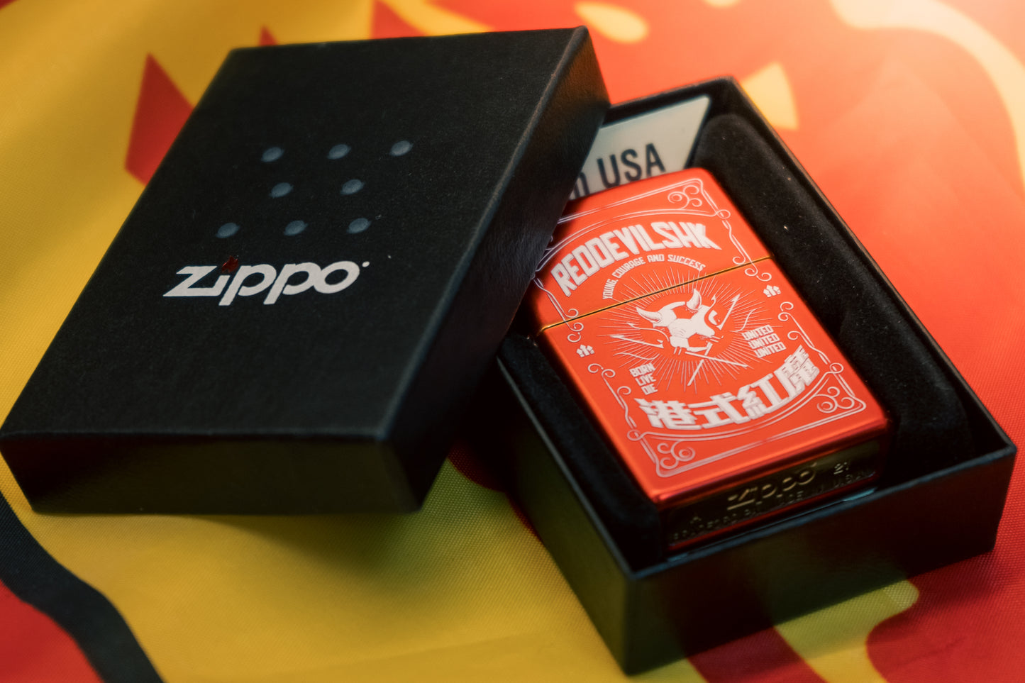 【現貨】港式紅魔 X ZIPPO 打火機收藏品|REDDEVILSHK X ZIPPO Lighters