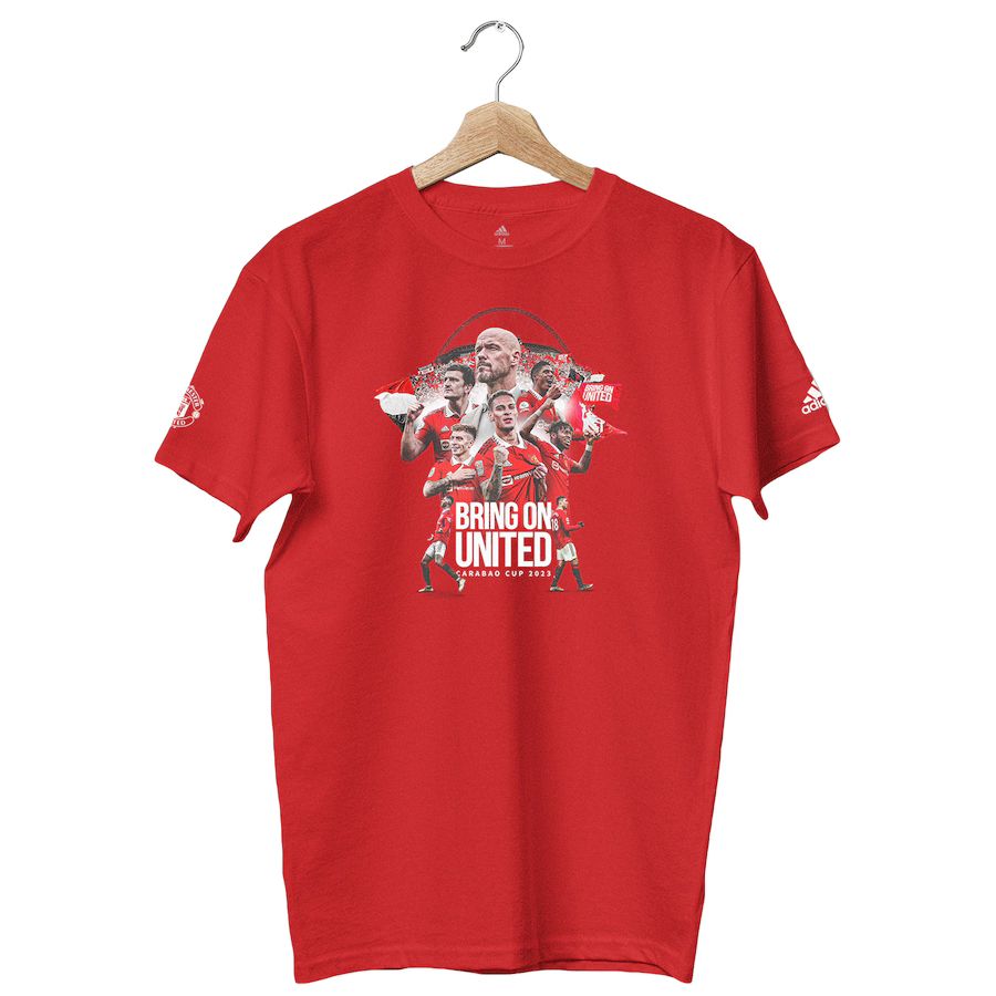 【現貨】曼聯官方聯賽盃TEE 2023-24|Manchester United adidas EFL Cup T-Shirt