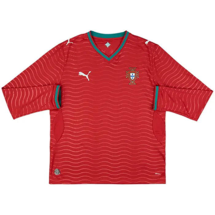【世界盃】葡萄牙 2026 年主場球迷版長袖球衣｜2026 Portugal Home Shirt LS