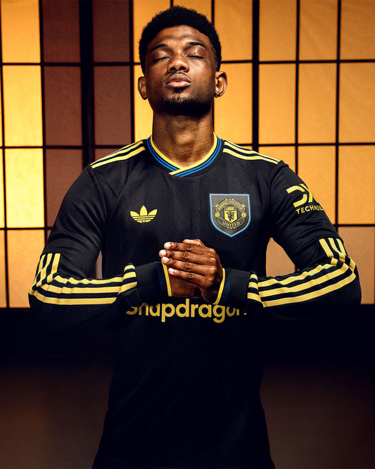 【新季】曼聯25/26落場版第二作客長袖球衣｜Manchester United 25/26 THIRD Long Sleeve Authentic Jersey (Copy)