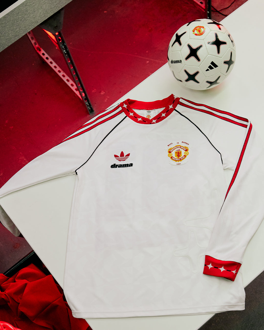 【限量】曼聯 DRAMACALL 長袖波衫｜Manchester United x Drama Call Long Sleeve Jersey