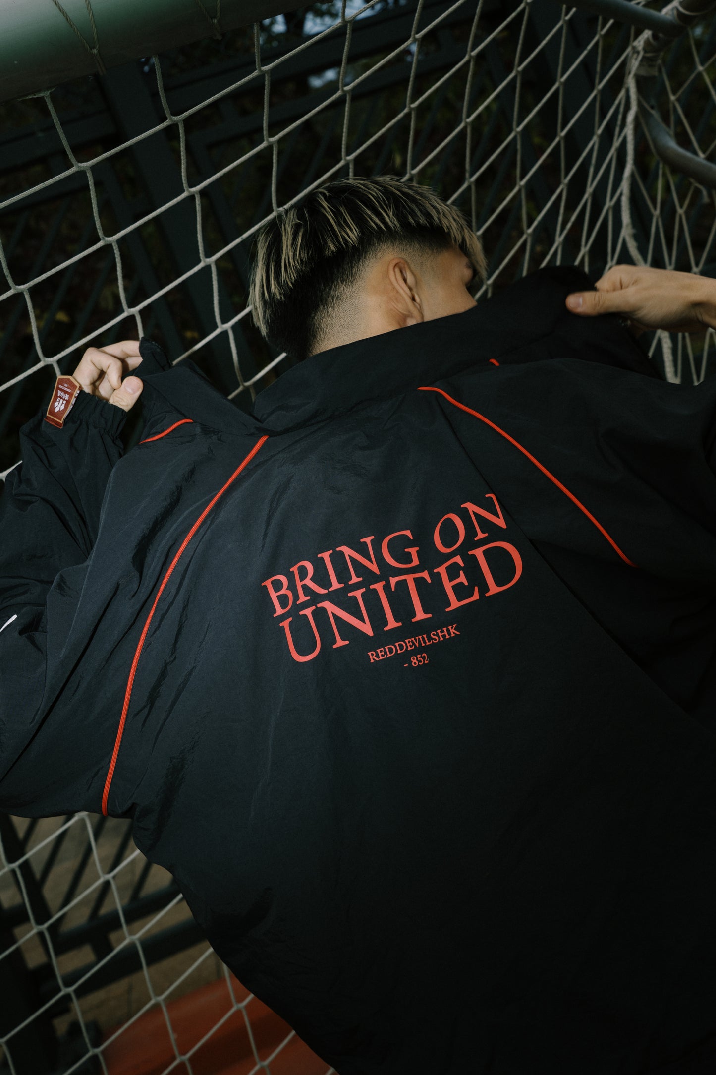 港式紅魔BRING ON UNITED風褸