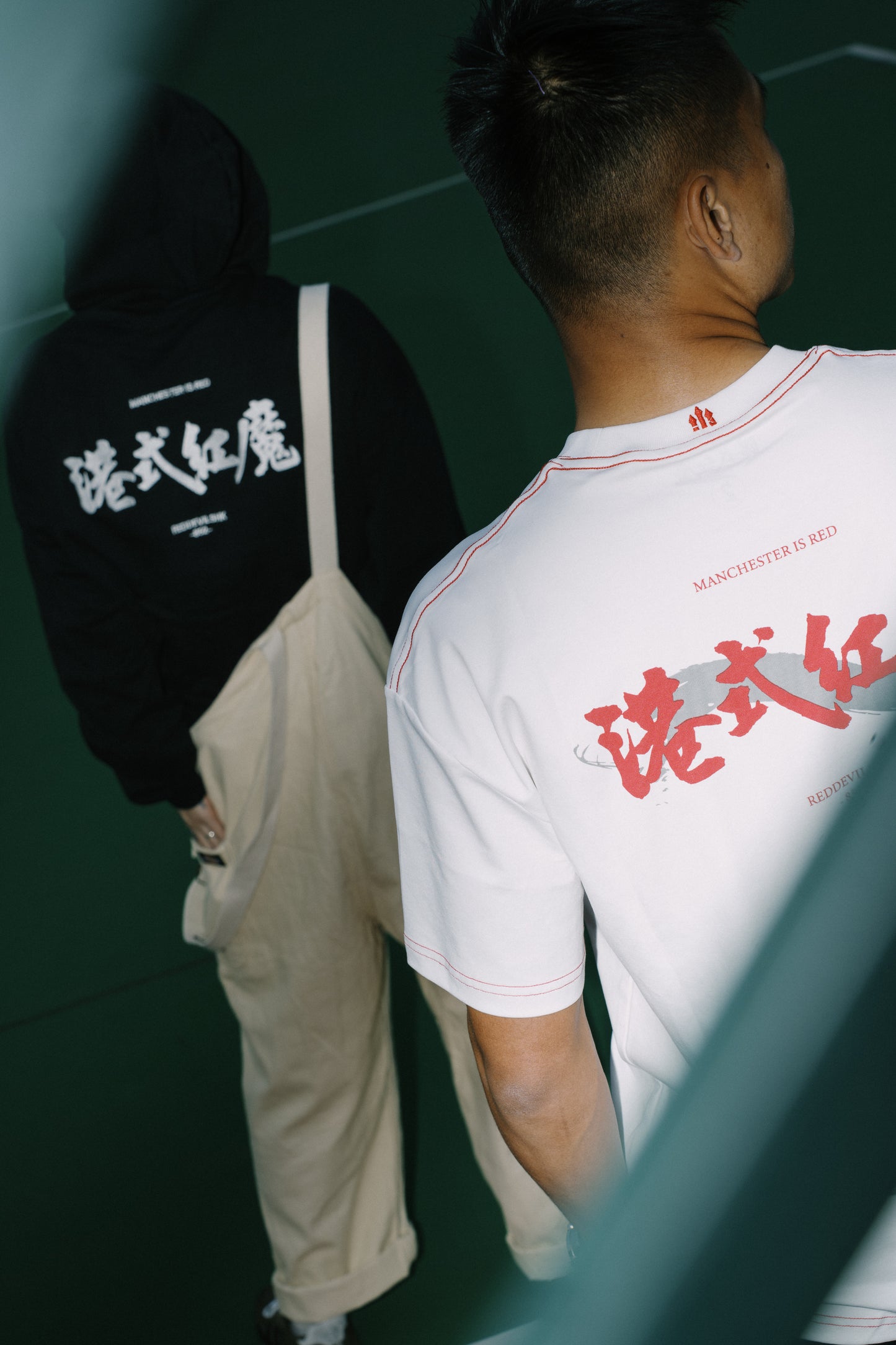 港式紅魔CLASSIC白色TEE