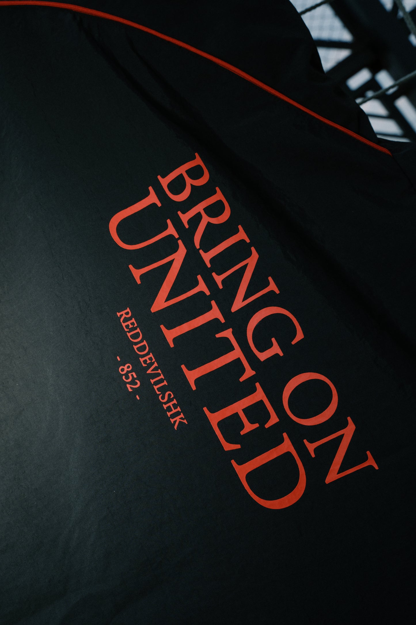 港式紅魔BRING ON UNITED風褸