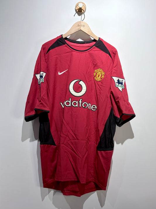 【復古】曼聯2002/2004原年主場球衣【碧咸】｜Manchester United Home Shirt【Beckham】2002/2004