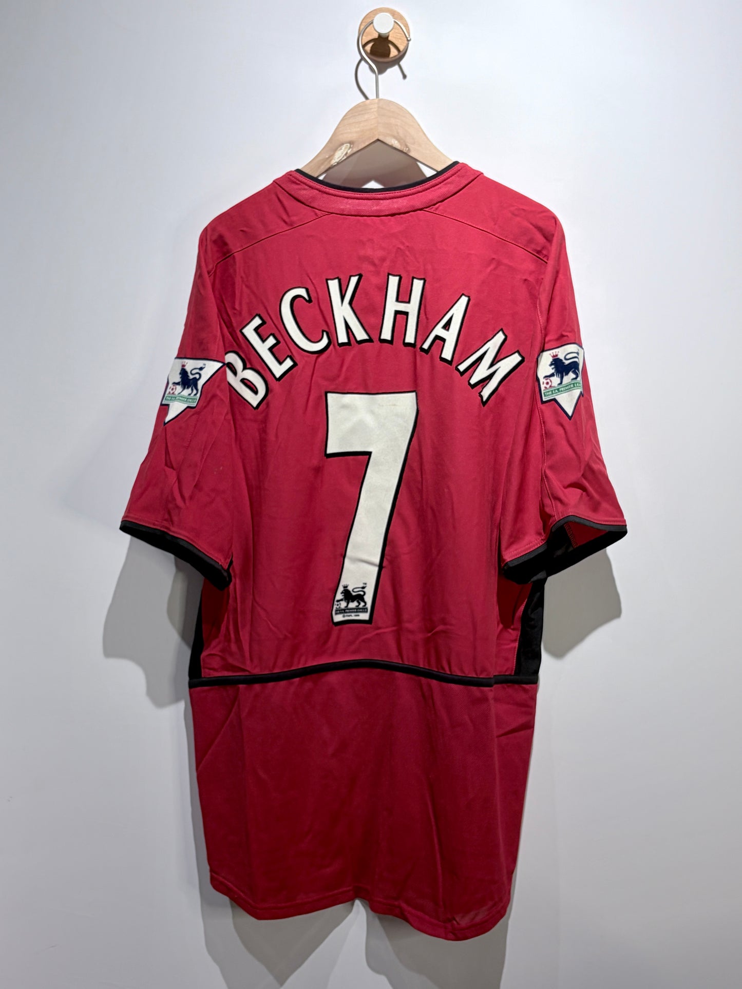 【復古】曼聯2002/2004原年主場球衣【碧咸】｜Manchester United Home Shirt【Beckham】2002/2004