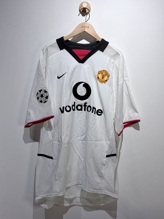 【復古】全新連牌曼聯2002/2003原年作客球衣【碧咸】｜BNWT Manchester United Away Shirt【Beckham】2002/2003