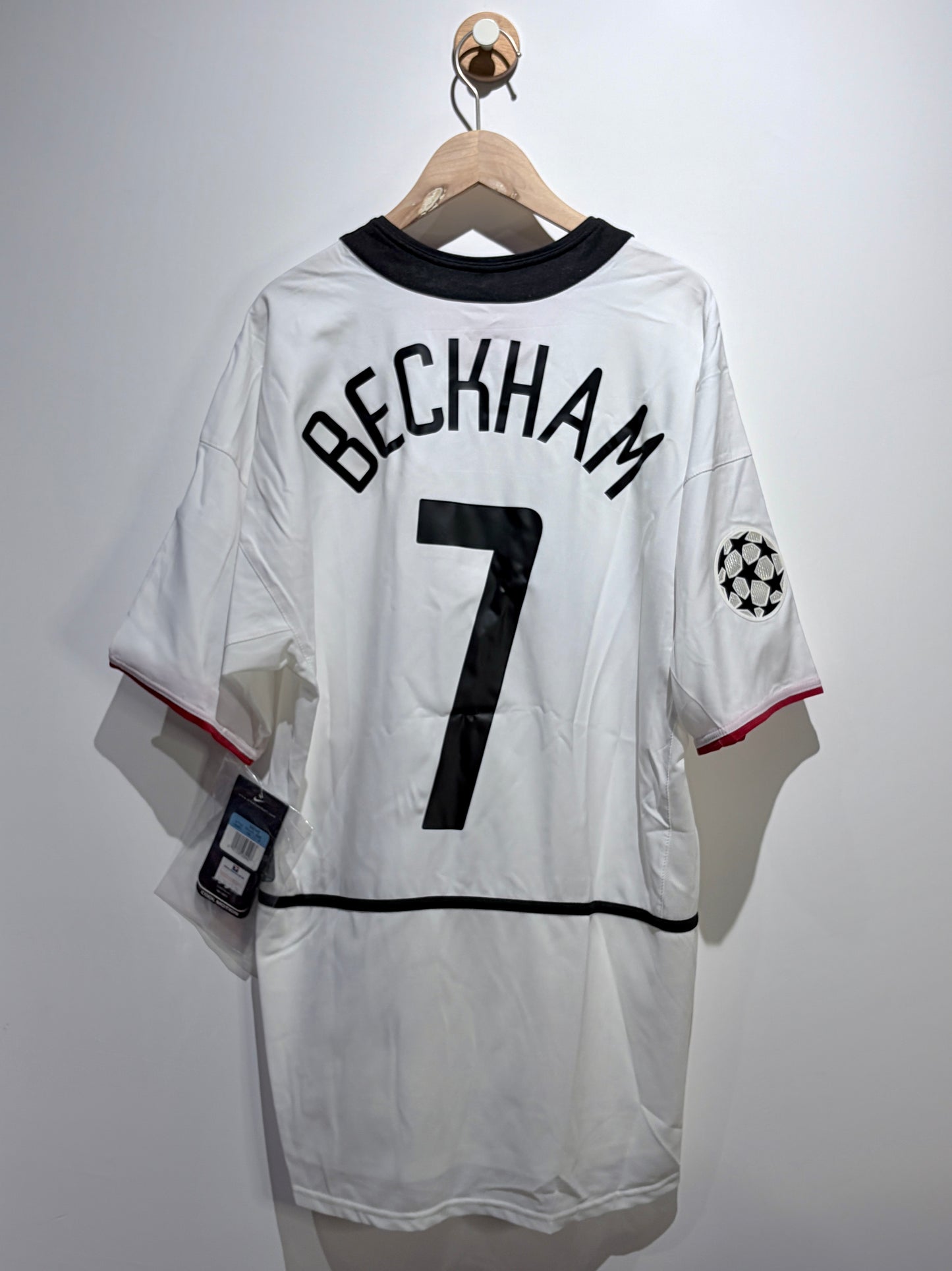 【復古】全新連牌曼聯2002/2003原年作客球衣【碧咸】｜BNWT Manchester United Away Shirt【Beckham】2002/2003