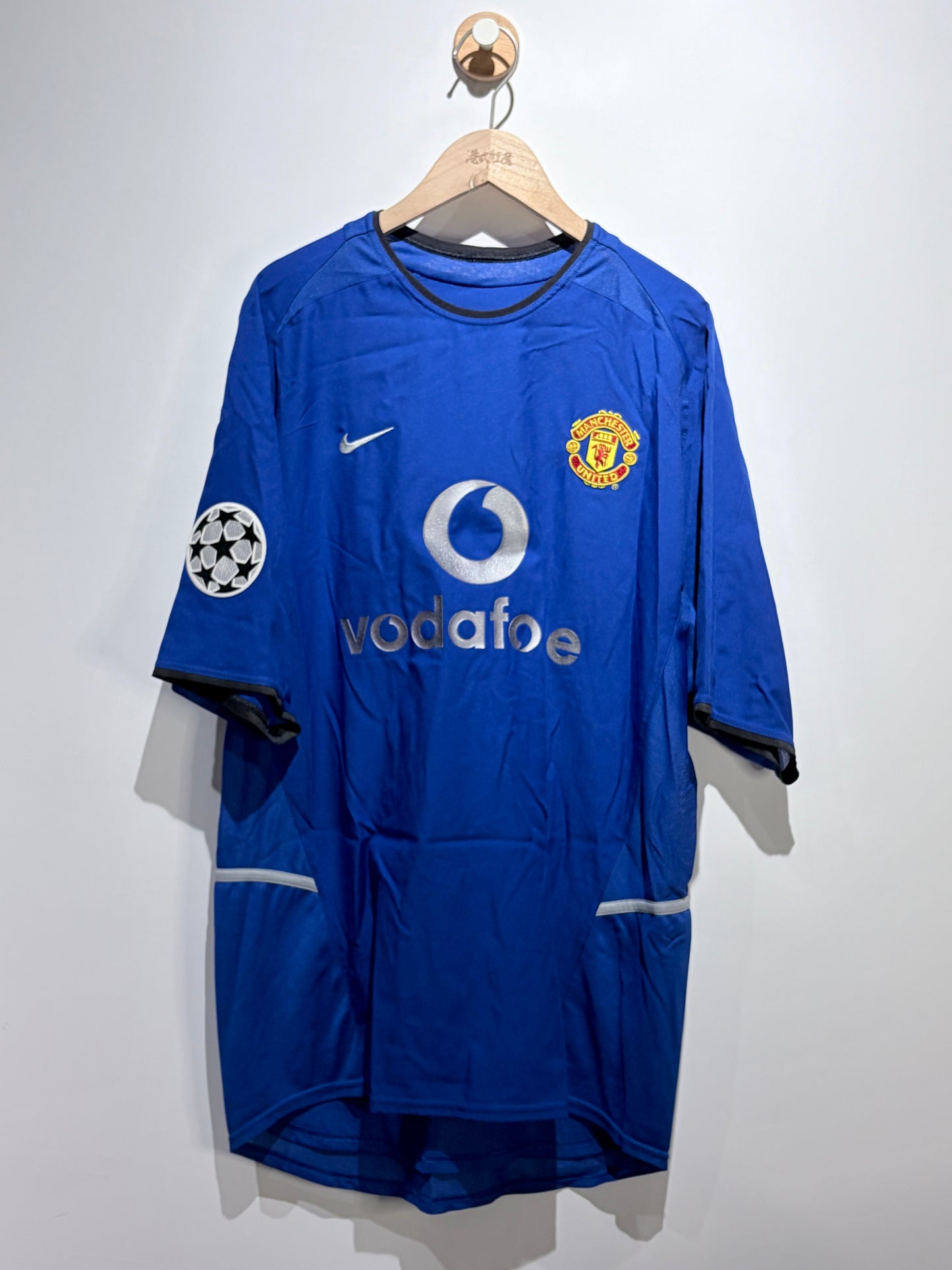 【復古】曼聯2002/2003原年第三作客球衣【碧咸】｜Manchester United Third Shirt【Beckham】2002/2003