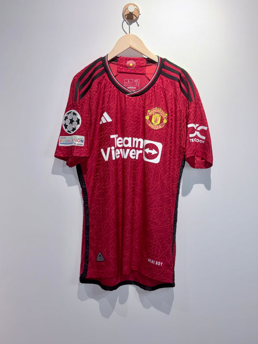 【代放】曼聯2023/2024主場歐聯球員版球衣｜Manchester United 2023/2024 UEFA  Home Shirt Authentic