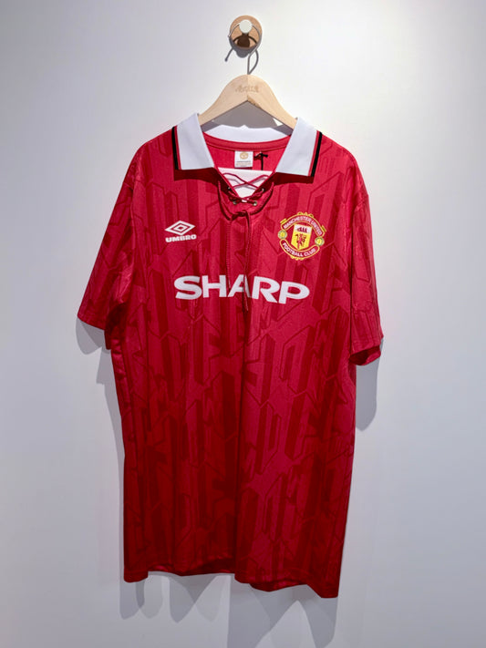 【復刻】曼聯1992-1994年經典主場復刻球衣【簡東拿】｜Manchester United 1992-1994 Originals Home Jersey【Cantona】