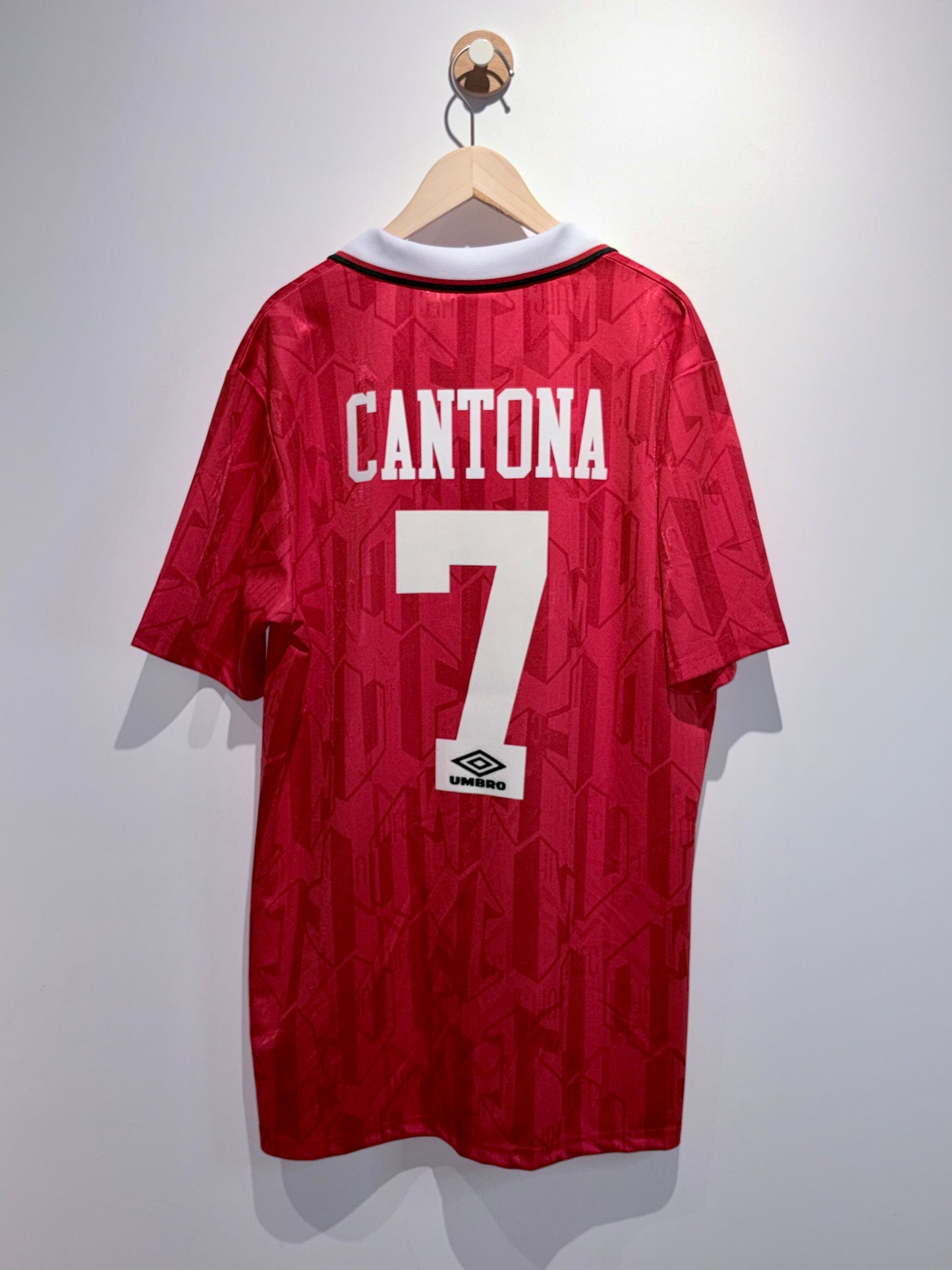 【復刻】曼聯1992-1994年經典主場復刻球衣【簡東拿】｜Manchester United 1992-1994 Originals Home Jersey【Cantona】