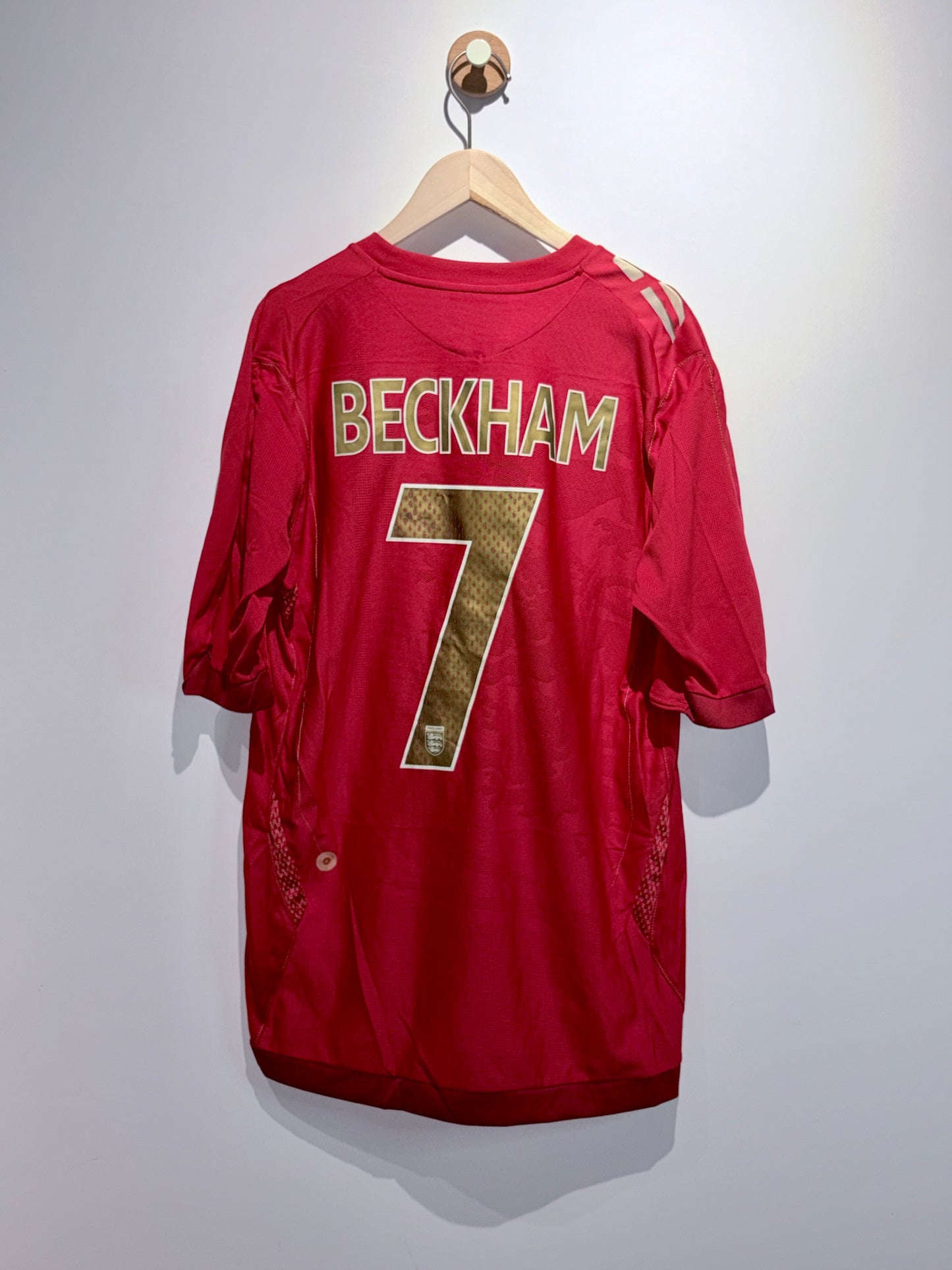 【復古】英格蘭2006/2008原年作客球衣【碧咸】｜England 2006/2008 Away Shirt【Beckham】