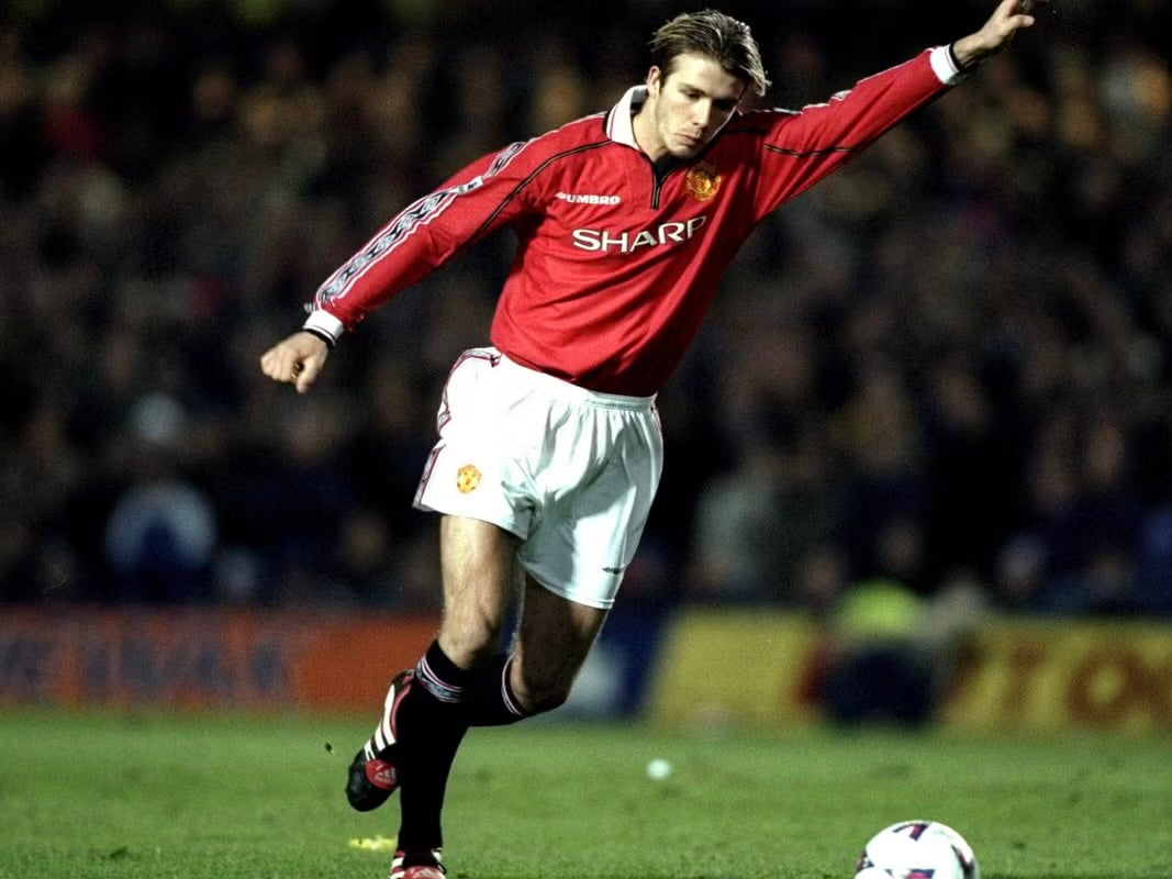 【復古】曼聯1998/1999原年主場球衣【碧咸】｜Manchester United Home Shirt【Beckham】1998/1999