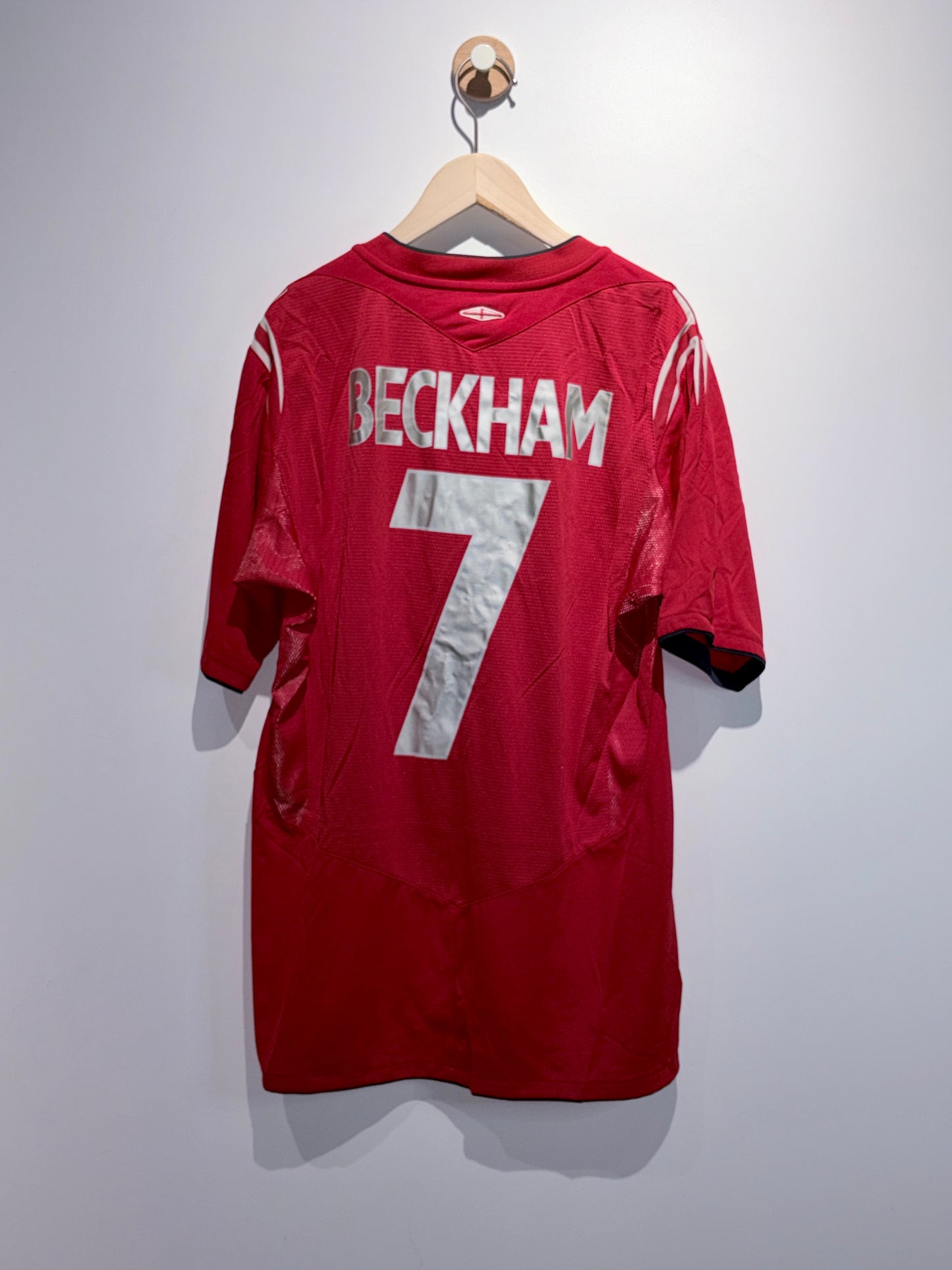 【復古】英格蘭2004/2006原年作客球衣【碧咸】｜England 2004/2006 Away Shirt【Beckham】