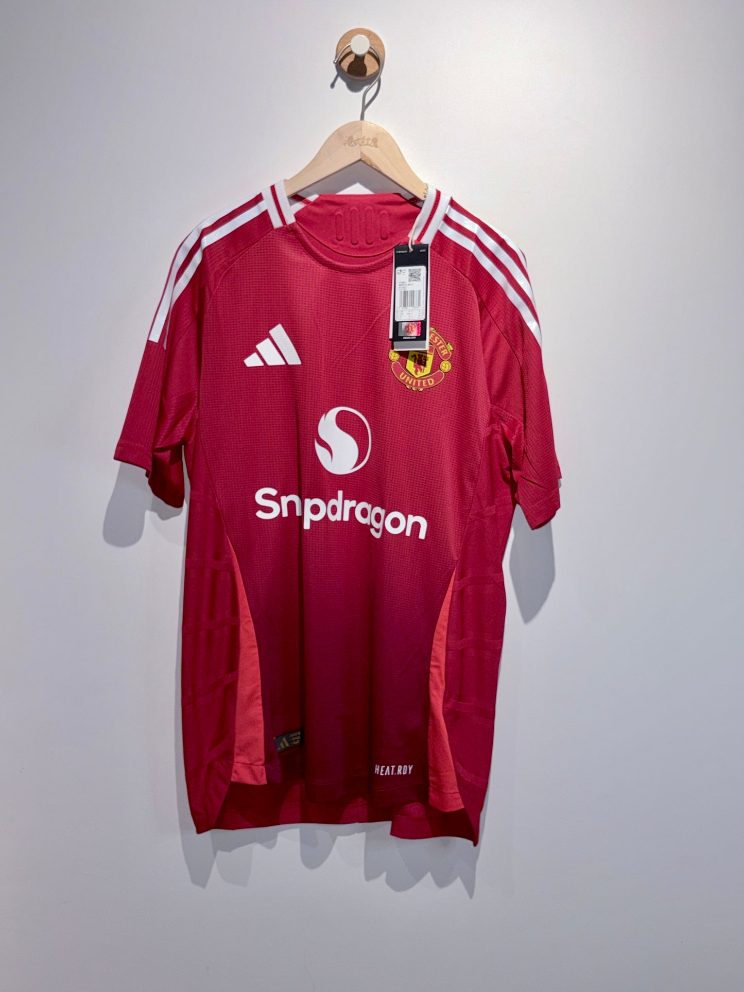 【代放】全新連牌曼聯2024/2025主場球衣更衣室球員版｜BNWT Manchester United 2024/2025 Home Shirt Player Issue Authentic