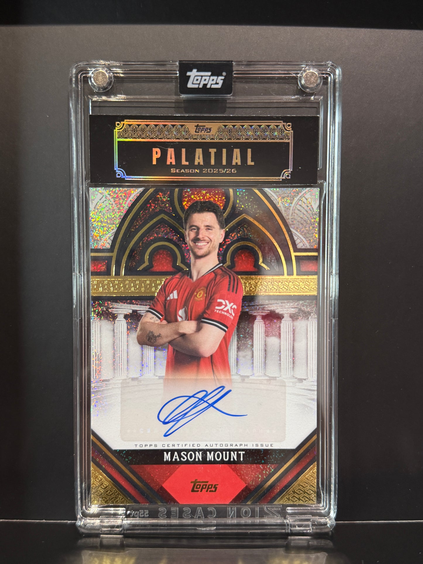 MUFC Topps Palatial Auto MOUNT 10/10｜曼聯曼治簽名球員卡