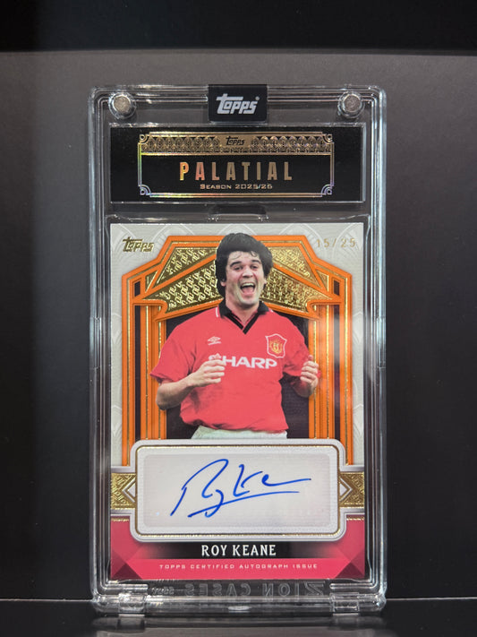 MUFC Topps Palatial Auto ROY KEANE 15/25｜曼聯堅尼簽名球員卡