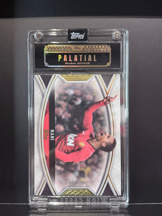 MUFC Topps Palatial Insert NANI 08/15｜曼聯蘭尼球員卡