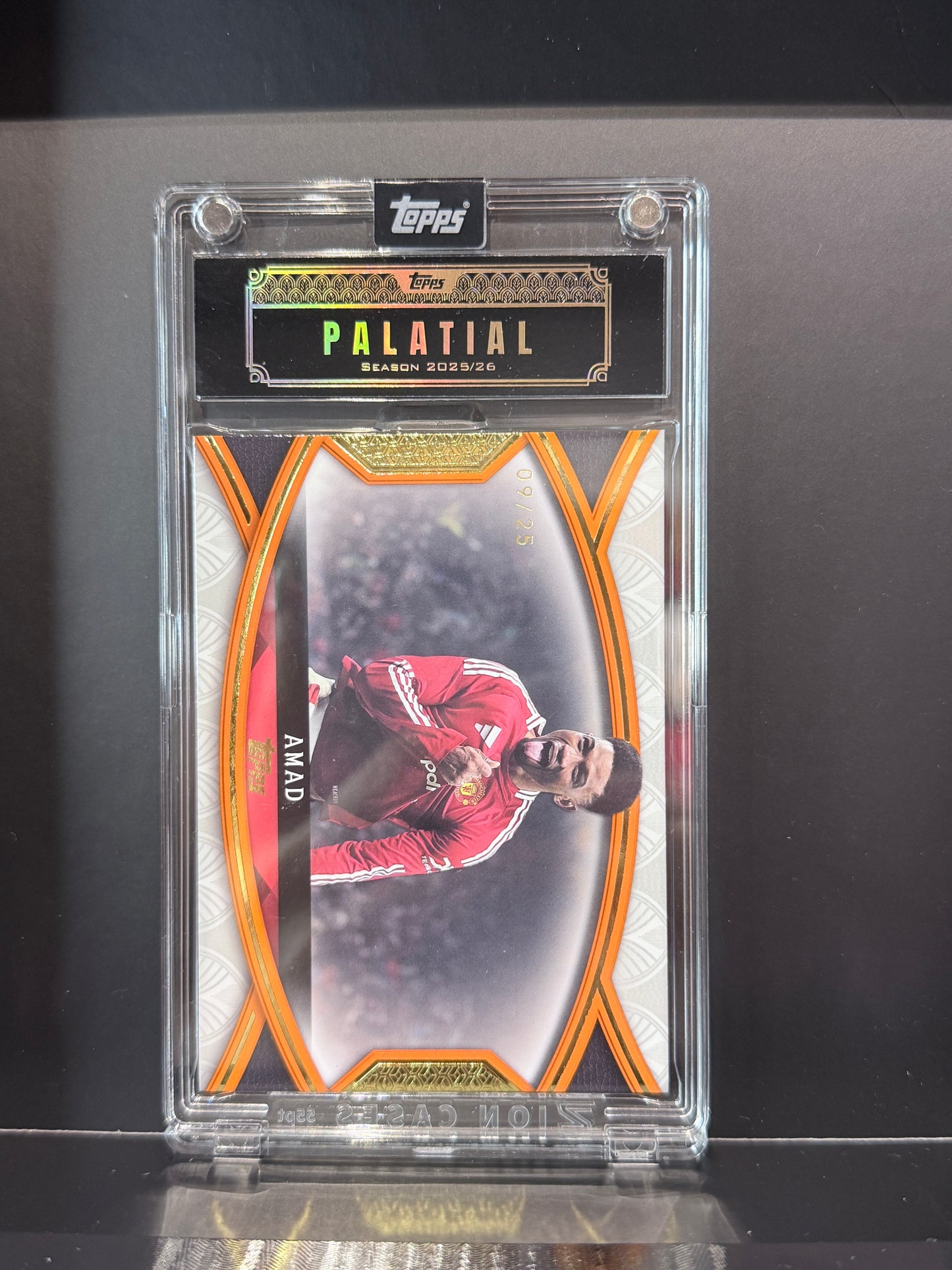 MUFC Topps Palatial Insert AMAD 09/25｜曼聯阿默迪亞路球員卡