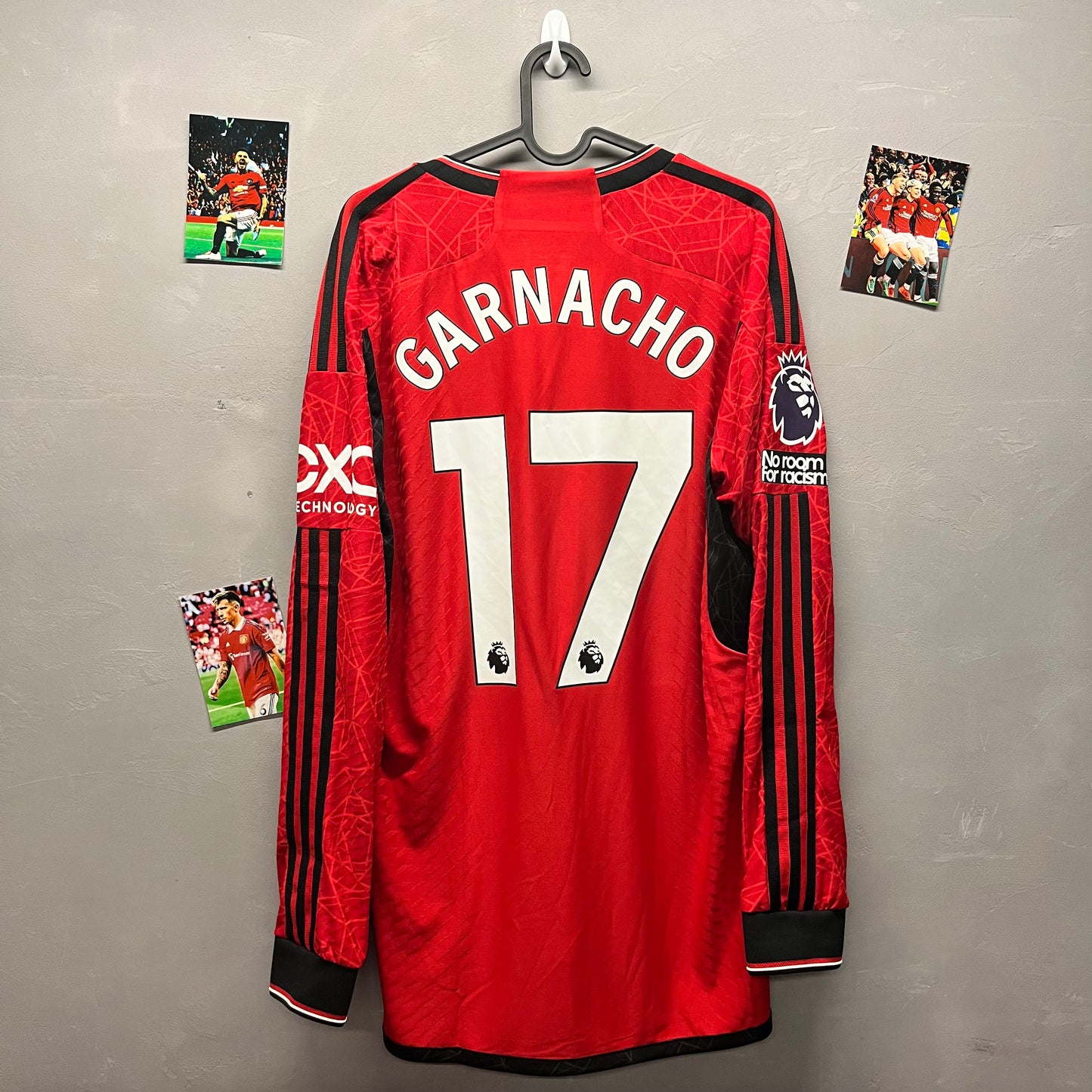 【現貨】曼聯長袖落場版球衣G17 2023-24｜Manchester United G17 Authentic Home Shirt 2023-24 - Long Sleeve