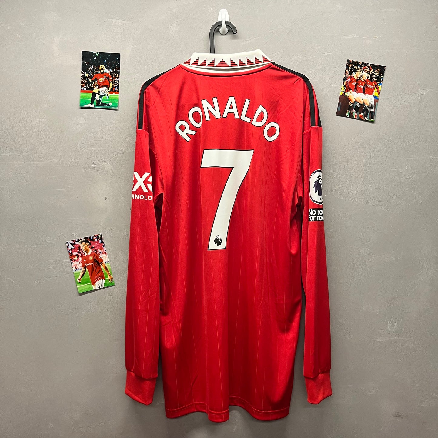 【現貨】曼聯主場長袖球迷版球衣CR7 2022-23｜Manchester United CR7 Home Shirt 2022-23 - L/S