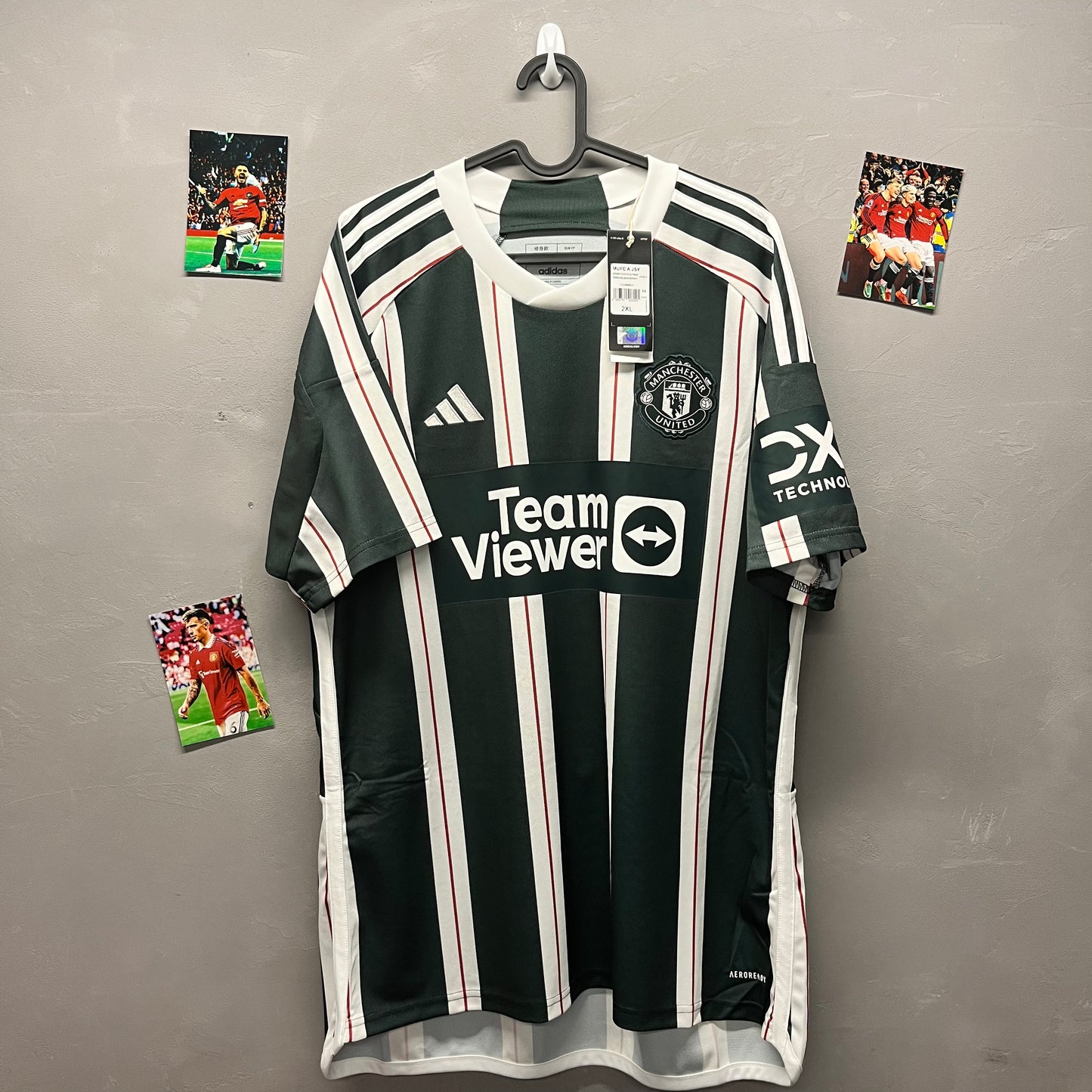 【現貨】曼聯作客球迷版短袖球衣 2023-24｜Manchester United adidas Away Shirt 2023-24