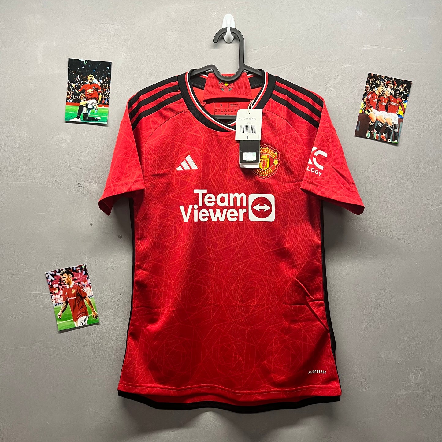 【現貨】曼聯主場球迷版女裝短袖球衣 2023-24 | Manchester United Womens Home Shirt 2023-24