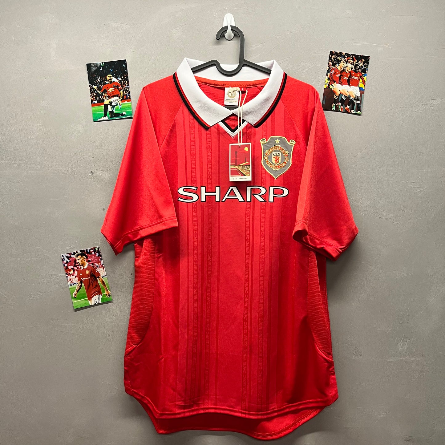 【現貨】曼聯1999主場復刻球衣 B7｜Manchester United 1999 Champions League Final Retro Shirt B7