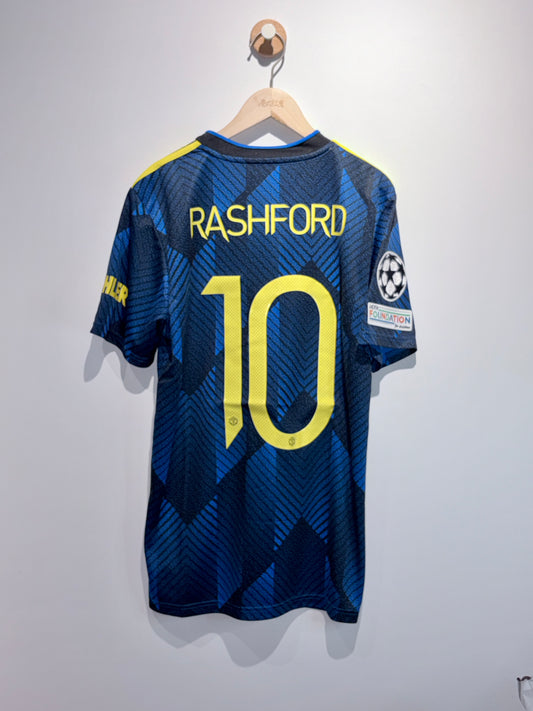 【代放】全新連牌曼聯2021/2022第二作客歐聯版球衣【拉舒福特】｜BNWT Manchester United 2021/2022 UEFA  Third Shirt 【Rashford】