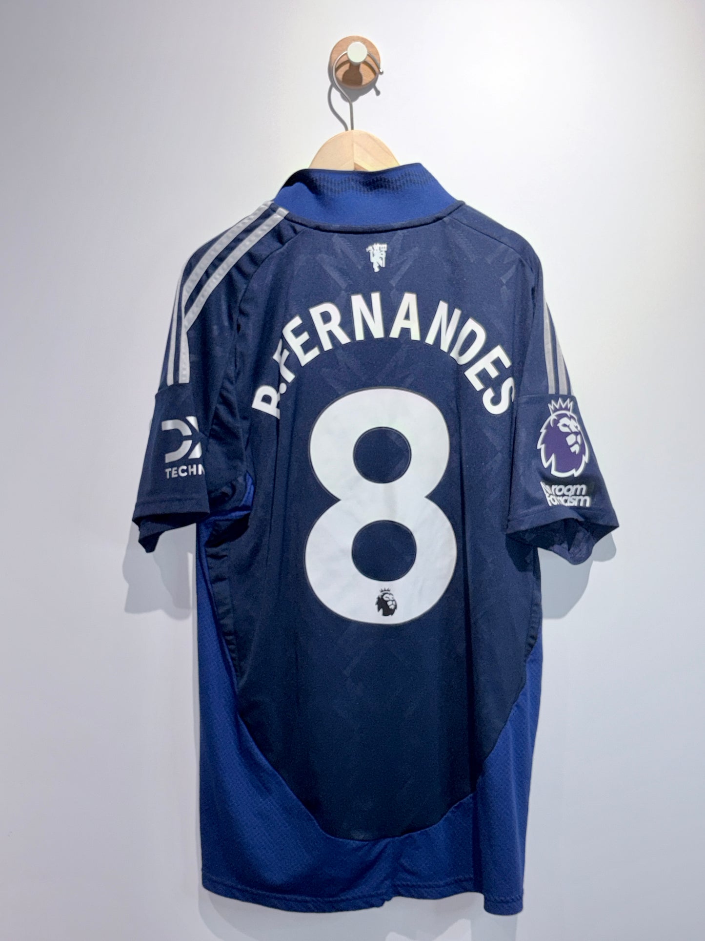 【代放】曼聯2024/25作客球衣【般奴】瑕疵品｜Manchester United 2024/25 Away Shirt 【B.Fernandes】