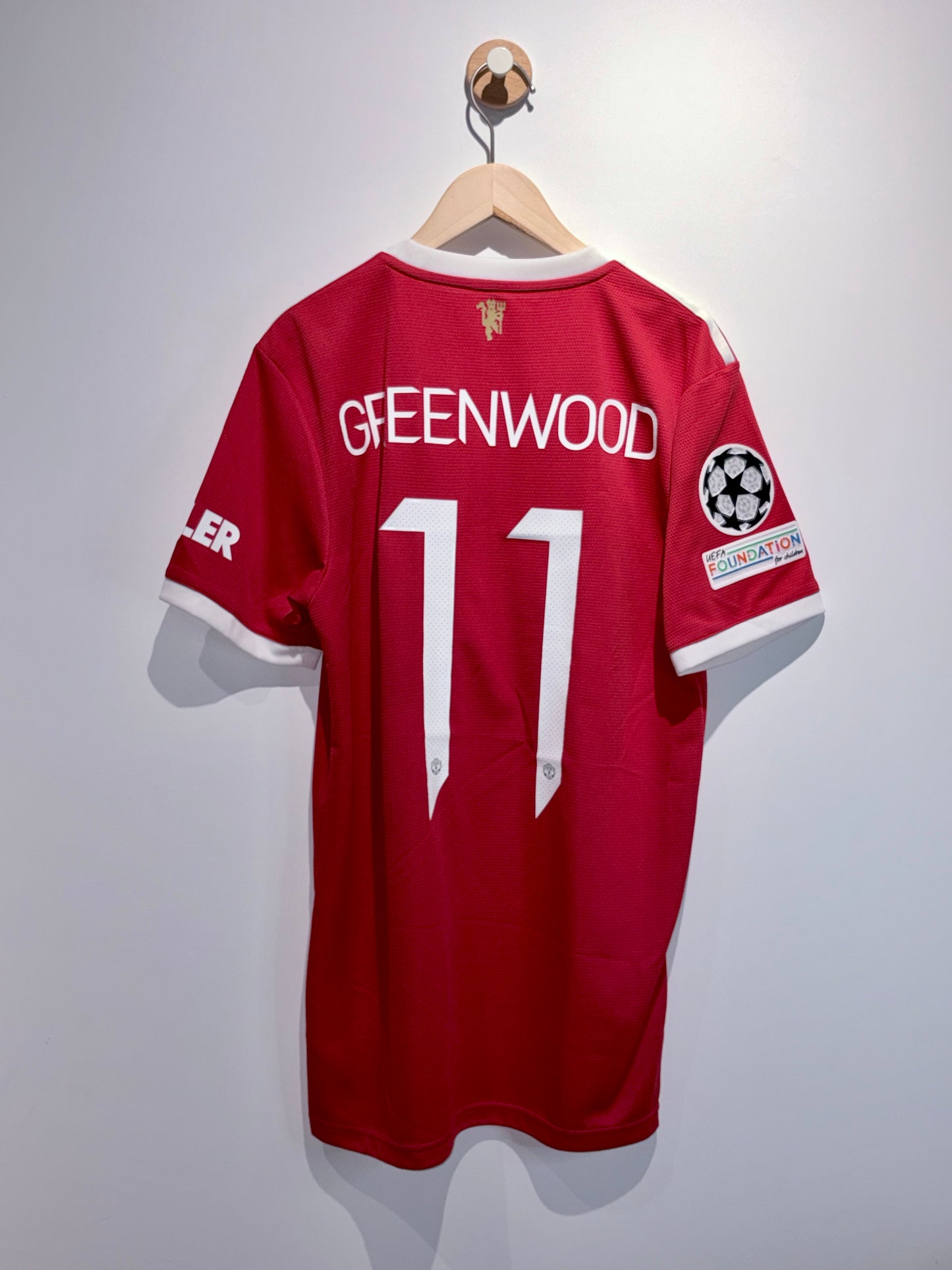 【代放】全新連牌曼聯2021/2022主場歐聯版球衣【格連活特】｜BNWT Manchester United 2021/2022 UEFA Home Shirt 【Greenwood】
