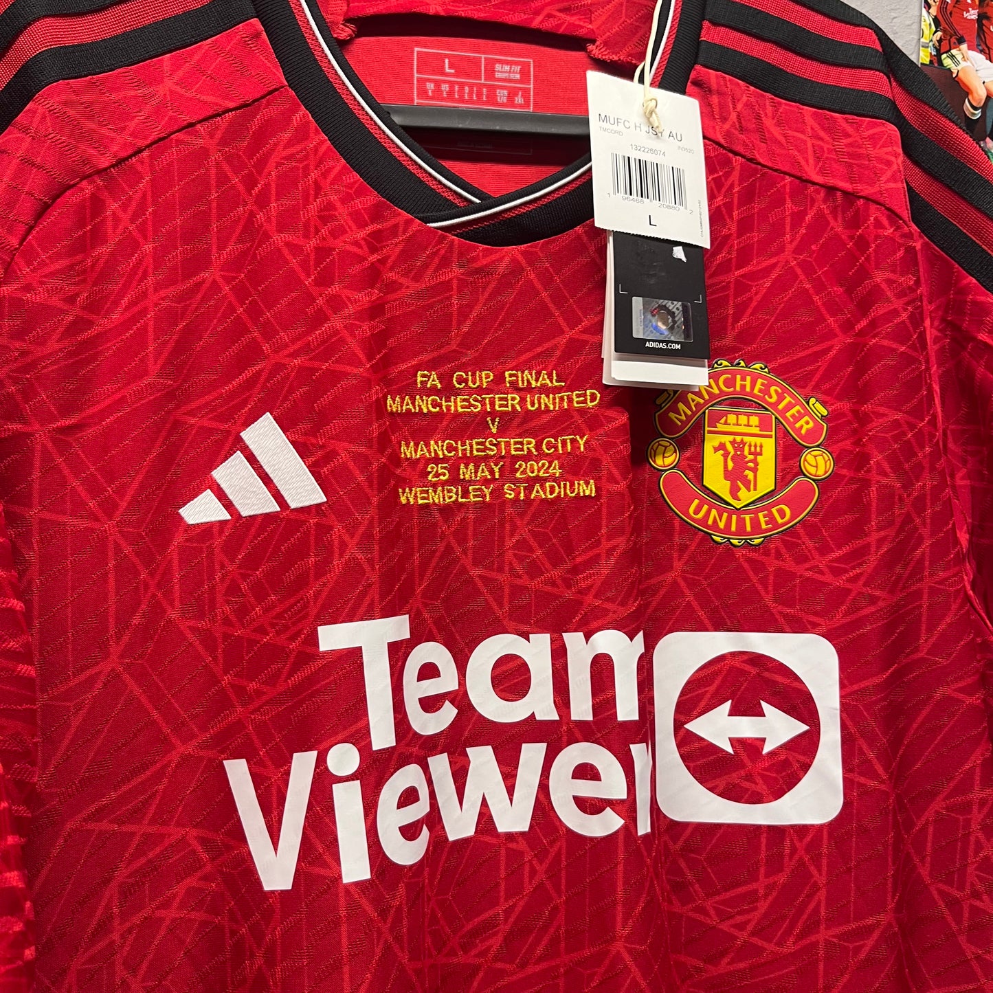 【現貨】曼聯足總盃決賽落場版球衣2024-25｜Manchester United FA Cup Final Fullset 2024-25