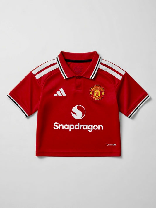 【新季】曼聯 26/27 賽季主場短身球衣｜Manchester United Womens 26/27 Home Cropped Jersey