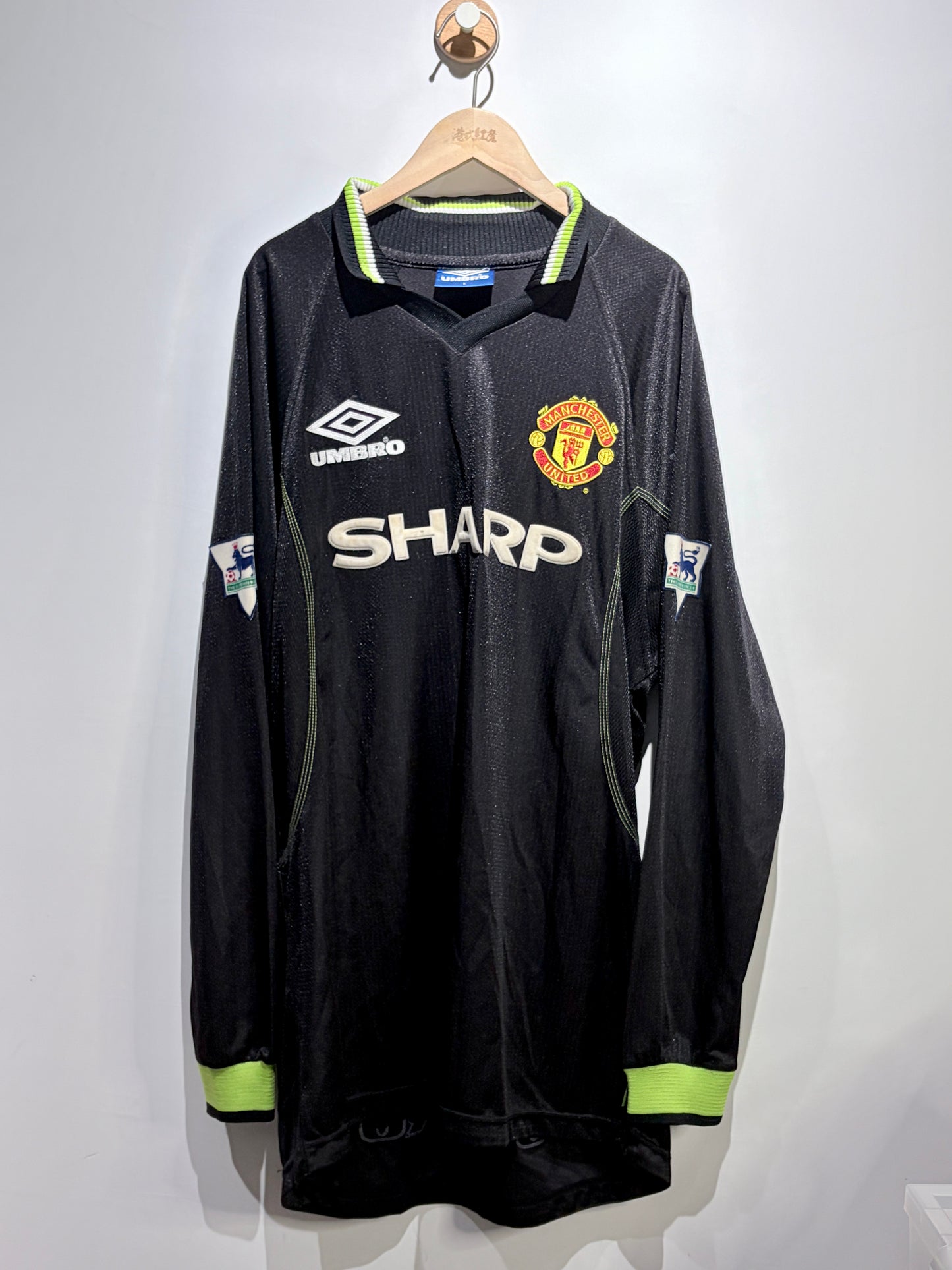 【復古】曼聯1998/1999原年第三作客球衣【約基】｜Manchester United Third Shirt【Yorke】1998/1999