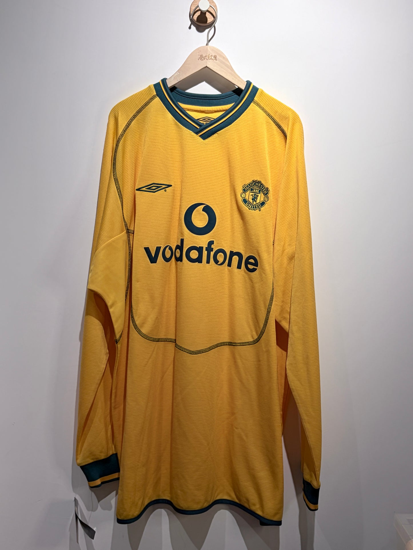 【復古】全新連牌曼聯2000/2002原年守門員球衣｜BNWT Manchester United GK Shirt 2000/2002
