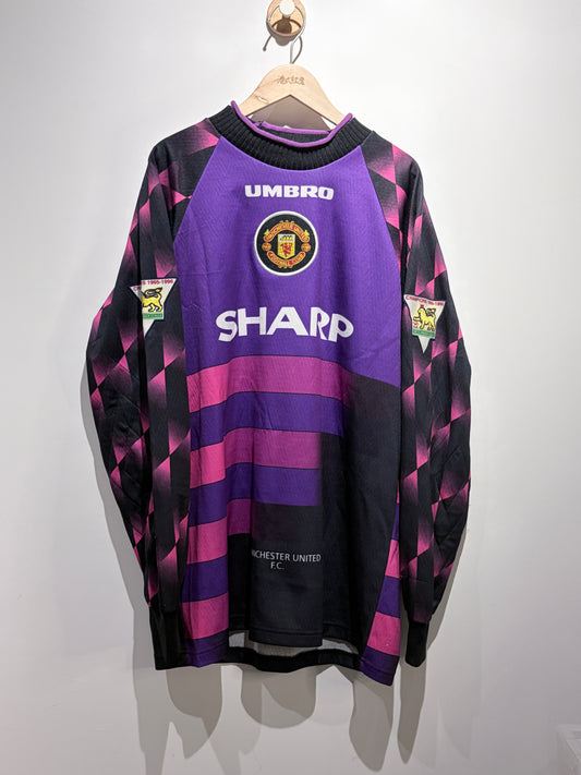 【復古】曼聯1996/1997原年守門員球衣【舒米高】｜Manchester United GK Shirt【Schmeichel】1996/1997