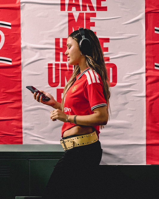 【新季】曼聯 26/27 賽季主場短身球衣｜Manchester United Womens 26/27 Home Cropped Jersey
