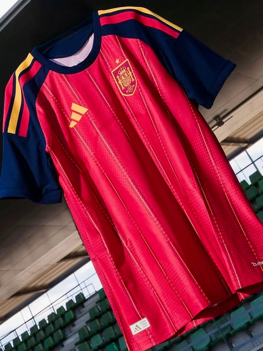 【世界盃冠軍】西班牙 2026 年主場落場版球衣｜2026 Spain Authentic Home Shirt