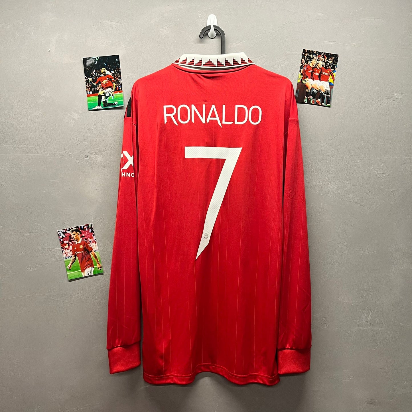 【代放】曼聯長袖球迷版球衣CR7 2022-23 | Manchester United Home Shirt 2022-23 - Long Sleeve