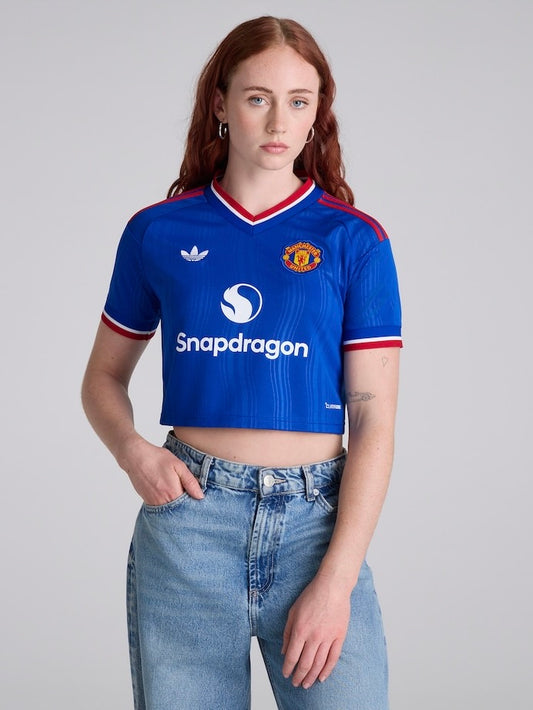 【新季】曼聯 26/27 賽季作客短身球衣｜Manchester United Womens 26/27 Away Cropped Jersey