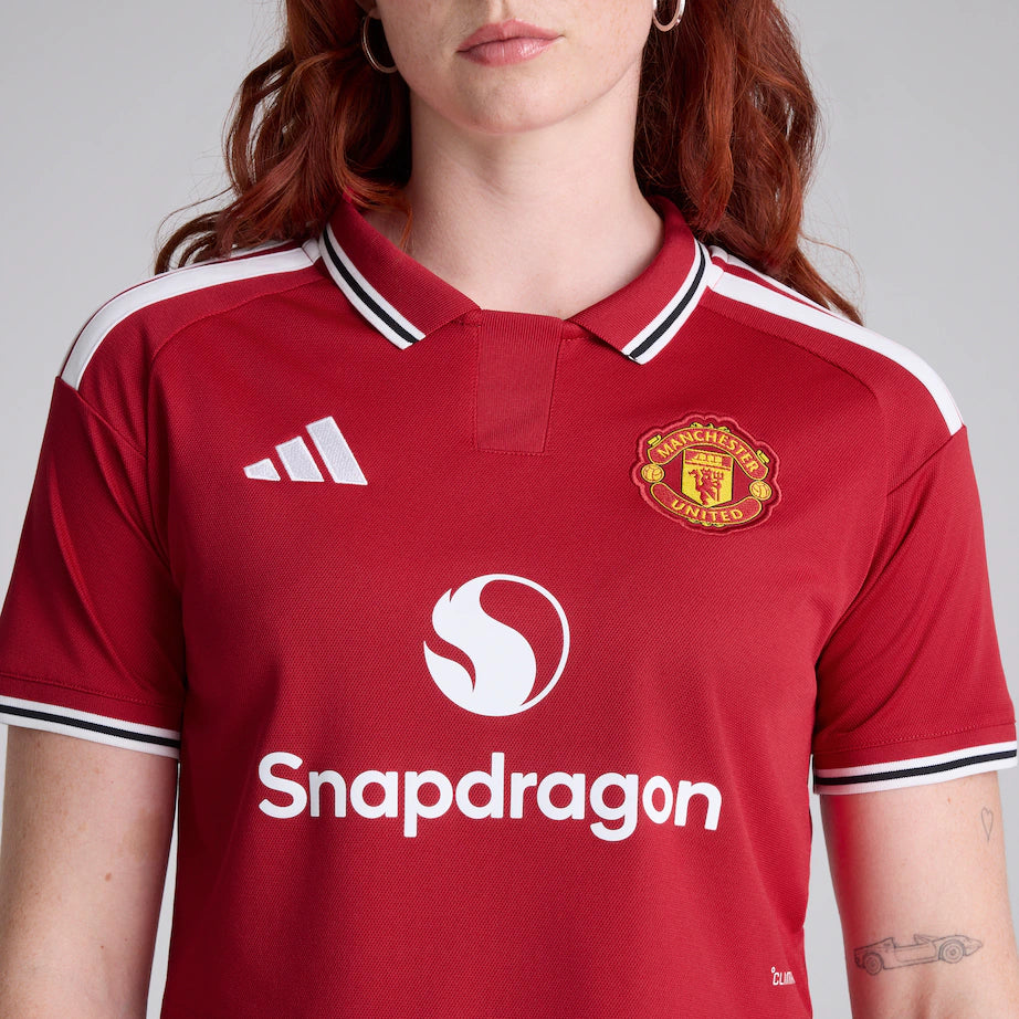 【新季】曼聯 26/27 賽季主場短身球衣｜Manchester United Womens 26/27 Home Cropped Jersey