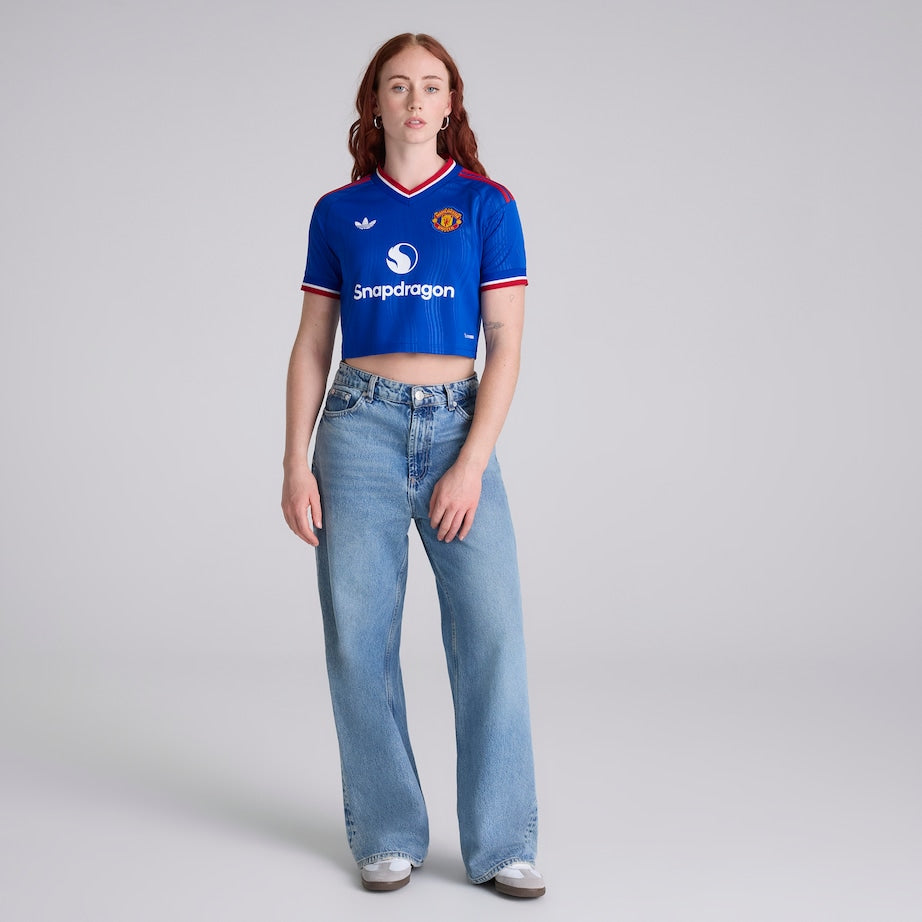 【新季】曼聯 26/27 賽季作客短身球衣｜Manchester United Womens 26/27 Away Cropped Jersey