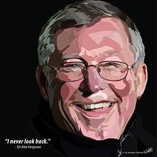 ALEX FERGUSON NEVER LOOK